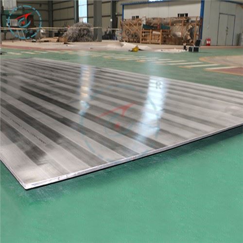 Hög värmeledningsförmåga rostfritt stål klädd i aluminium