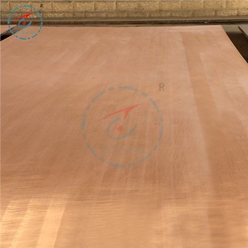 Titanklädd kopparplatta